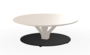 Ton Tisch Bloom Central 277-B276 White Powder-Furniertes Sperrholz-Ø 70