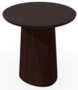Ton p.o.v. coffee table 473 - Beistelltisch - B112 Dark Chocolate - B112 Dark Chocolate - Niedrige Gerundete Kante