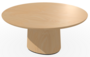 Ton p.o.v. coffee table 474 - Couchtisch - Natural (Geölt)-Natural (Geölt)-Niedrige Gerundete Kante
