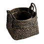 Muubs Basket Handle S/2-Black 