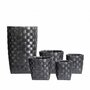 Muubs  Basket Round Repeat S/5 - Black