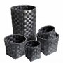 Muubs  Basket Round Repeat S/5 - Black