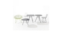 Arper, Arper Leaf dreieckig H74 Gartentisch 