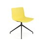 Arper Catifa 53 Drehstuhl -Schwarz lackiert	Yellow