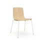 Arper Aava Metallgestell Stuhl-Birke natur