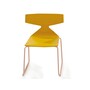 Arper Saya Rosa Gestell Kinderstuhl-Gelb