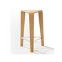 Arper Ply 3801 Hocker Höhe 64 cm-Eiche
