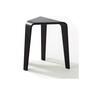 Arper Ply 3800 Hocker Höhe 44 cm-Schwarz