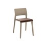 Arper Juno 3604 Sand mit Sitzpolster Stuhl-Dunkelbraun