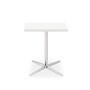 Arper Fred H 74 Beistelltisch/Küchentisch-Aluminium Glänzend