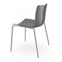 Arper Catifa 46 0251 Einfarbig Stuhl-Anthrazit PO112