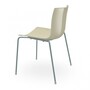 Arper Catifa 46 0251 Einfarbig Stuhl-Elfenbein PO113