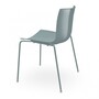 Arper Catifa 46 0251 Einfarbig Stuhl-Petrol PO117