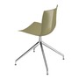 Arper Catifa 46 0368 Drehfussgestell Stuhl - Taubengrau PO114