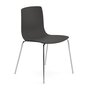 Arper Aava 02 - 7600 - Stuhl - Chrom - PG00015 - Anthrazit