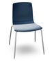 Arper Aava 02 - 7600 - Stuhl - V 68 Weiß matt - PG00014 - Blau