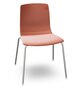 Arper Aava 02 - 7600 - Stuhl - V 68 Weiß matt - PG00012 - Terrakotta