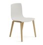 Arper Aava 02 - 7602 - Stuhl - L0022 - Eiche Natur - PG00011 Weiss