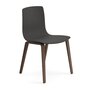 Arper Aava 02 - 7602 - Stuhl - L0028 - Nussbaum - PG00015 Anthrazit