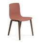 Arper Aava 02 - 7602 - Stuhl - L0028 - Nussbaum - PG00012 Terrakotta