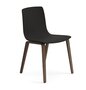 Arper Aava 02 - 7625 - Stuhl - L0028 - Nussbaum - L0006 - Schwarz