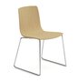 Arper Aava 02 - 7624 - Kufengestell Stuhl - Chrom - L0022 - Eiche Natur