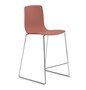 Arper Aava 02 - 7605 - Thekenhocker - Chrom - PG00012 - Terrakotta