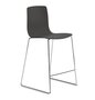 Arper Aava 02 - 7605 - Thekenhocker - Chrom - PG00015 - Anthrazit