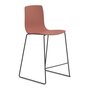 Arper Aava 02 - 7605 - Thekenhocker - V25 Schwarz matt  - PG00012 - Terrakotta