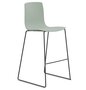 Arper Aava 02 - 7606 - Barhocker - V25 Schwarz matt  - PG00013 - Hellgrau