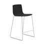 Arper Aava 02 - 7628 - Thekenhocker - V 68 Weiß matt - L0006 - Schwarz