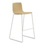 Arper Aava 02 - 7629 - Barhocker - V 68 Weiß matt - L0022 - Eiche Natur
