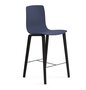 Arper Aava 02 - 7607 - Thekenhocker - L0006 - Schwarz - PG00014 - Blau
