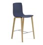 Arper Aava 02 - 7607 - Thekenhocker - L0022 - Eiche Natur - PG00014 - Blau