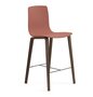 Arper Aava 02 - 7607 - Thekenhocker - L0028 - Nussbaum - PG00012 - Terrakotta