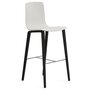 Arper Aava 02 - 7608 - Barhocker - L0006 - Schwarz - PG00011 - Weiss