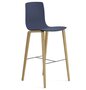 Arper Aava 02 - 7608 - Barhocker - L0022 - Eiche Natur - PG00014 - Blau