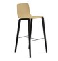 Arper Aava 02 - 7631 - Barhocker - L0006 - Schwarz - L0022 - Eiche Natur