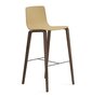 Arper Aava 02 - 7631 - Barhocker - L0028 - Nussbaum - L0022 - Eiche Natur