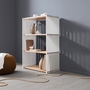 Joval Highboard Rebar 3.0 Eiche Reinweiss