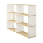 Joval Highboard Rebar 3.3 Eiche Reinweiss
