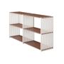 Joval Sideboard Rebar 2.2 Nussbaum Reinweiss