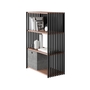 Joval Sideboard Rebar 3.0 Nussbaum Graphitschwarz