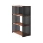 Joval Sideboard Rebar 3.0 Nussbaum Graphitschwarz