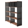 Joval Shelf Rebar 4.4 Nussbaum Graphitschwarz