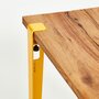 Tiptoe Lobo Table In Reclaimed Wood - Sunflower Yellow