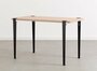 Tiptoe Lobo Table - Eco-Certified Wood - Graphite Black