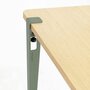 Tiptoe Lobo Table - Eco-Certified Wood - Eucalyptus Grey
