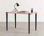 Tiptoe Noma Desk - Eco-Certified Wood - Graphite Black