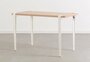 Tiptoe Noma Desk - Eco-Certified Wood - Cloudy White 